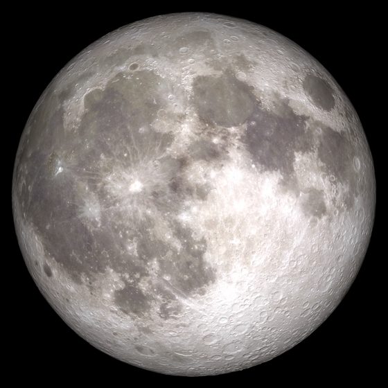 "Pink" Full Moon and Partial Lunar Eclipse on April 25, 2013