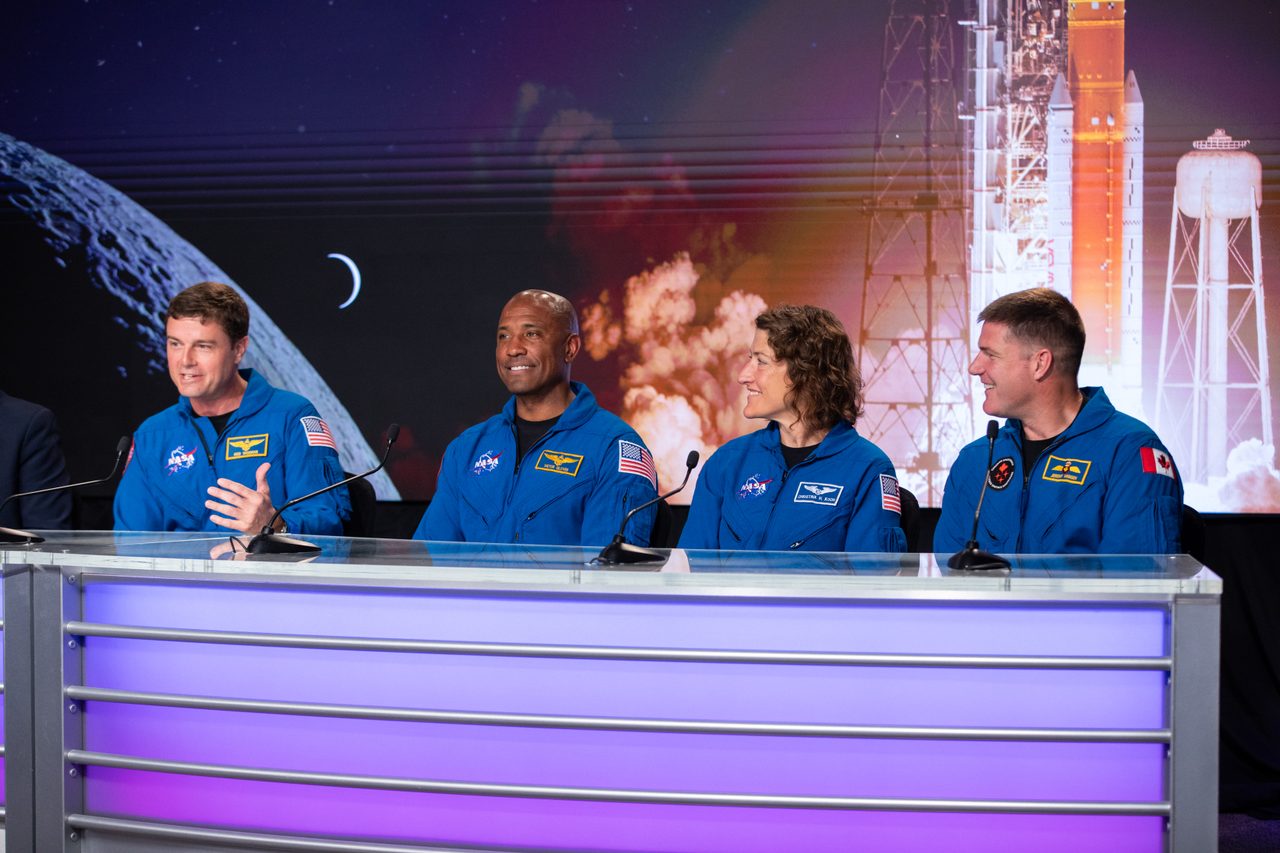 NASA Briefing with Artemis II Crew