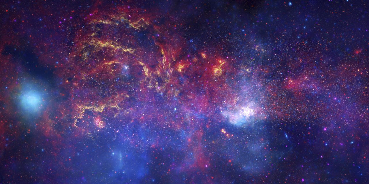 NASA's Great Observatories capture unique images of the Milky Way's central region for 2009 celebration.