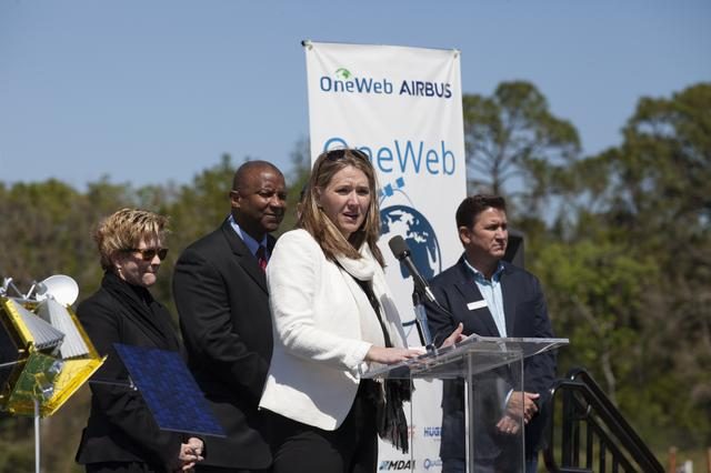 One Web Satellites Ground Breaking