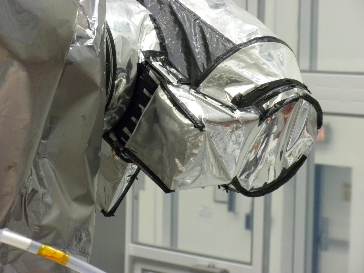 The Diviner instrument attached to NASA's Lunar Reconnaissance Orbiter, ready for lunar exploration.