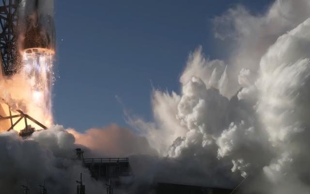 NASA's ESCAPADE spacecraft launching on Blue Origin's New Glenn rocket, showcasing collaboration in space exploration.