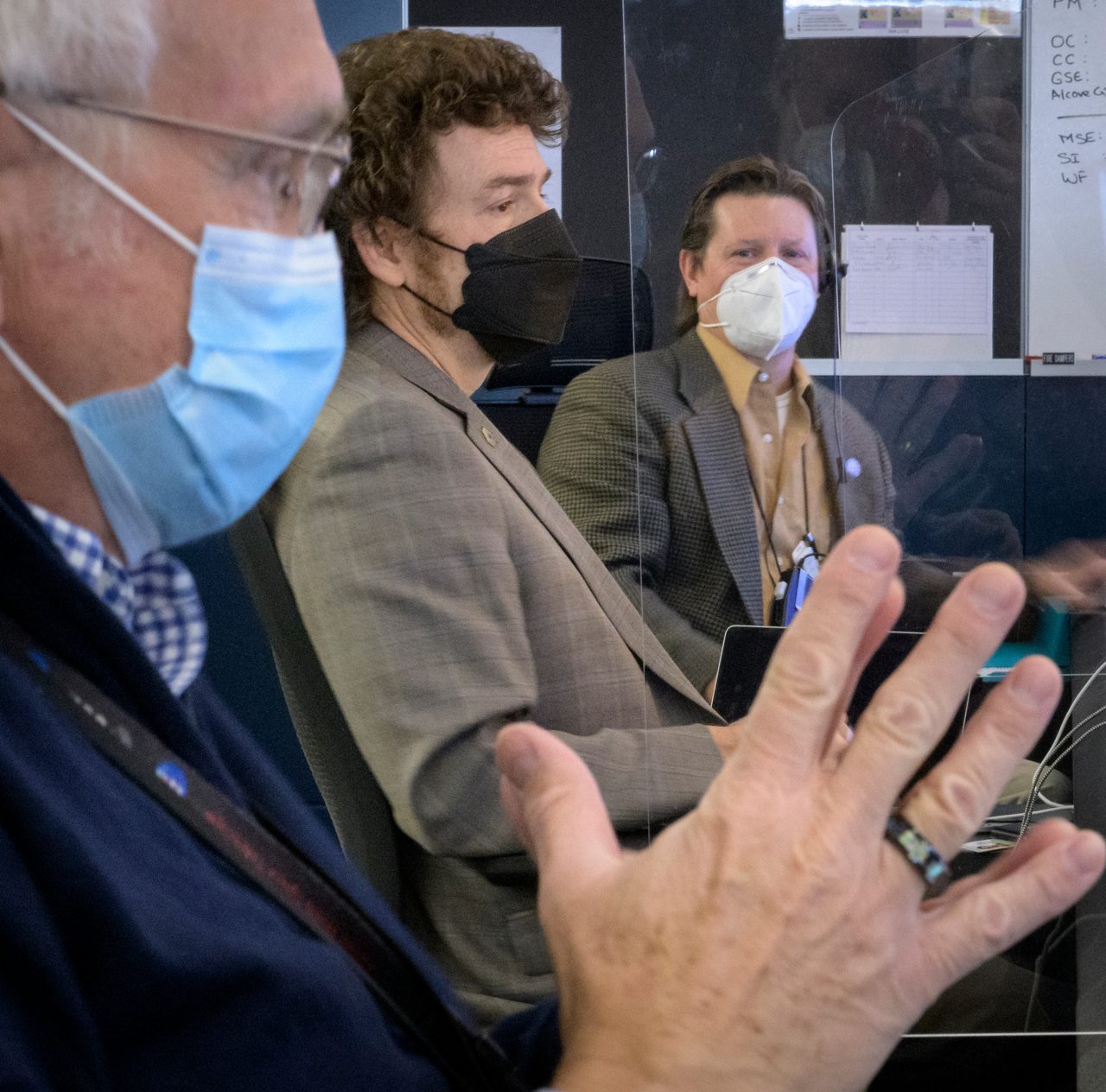The James Webb Space Telescope's second primary mirror unfolds in space, completing its intricate deployment process.