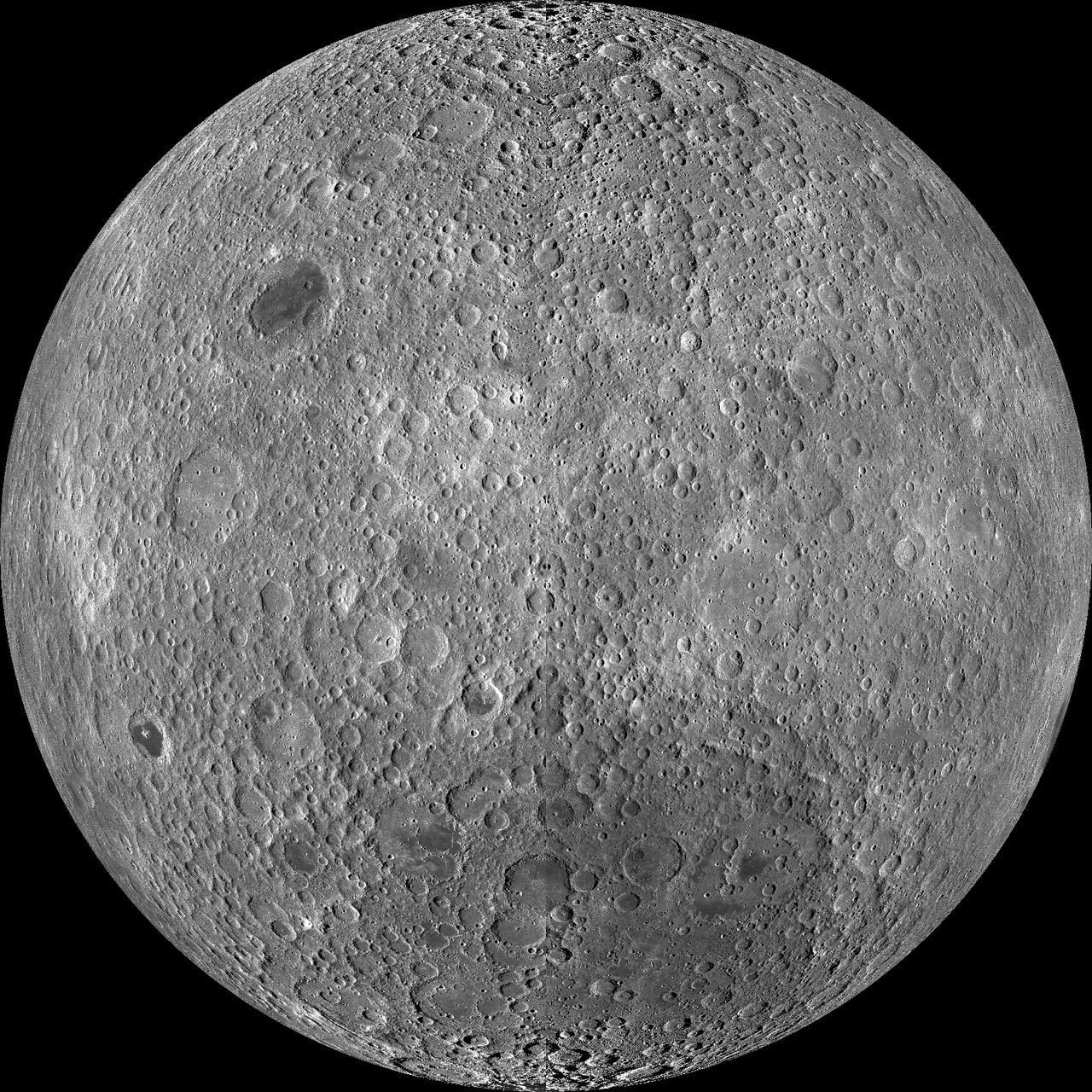Lunar farside (LRO Wide Angle Camera mosaic)