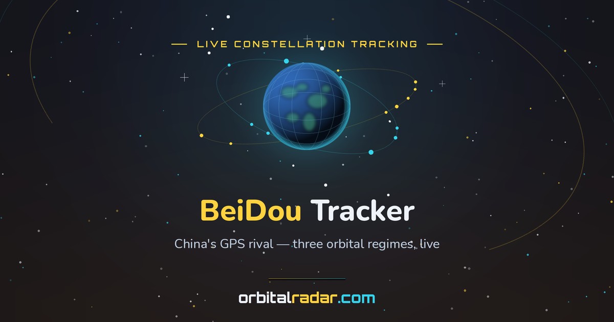 BeiDou Tracker — Live Map of China's GPS Rival 2026