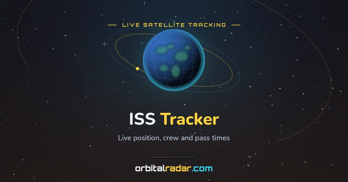 ISS Tracker — Live Map & Visible Passes Tonight (Free, No App ...