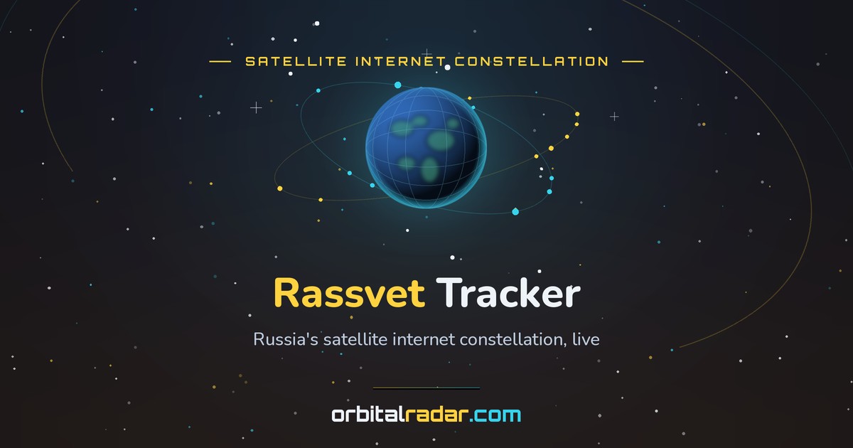 Rassvet Satellite Tracker: Live Map & How Many in Orbit