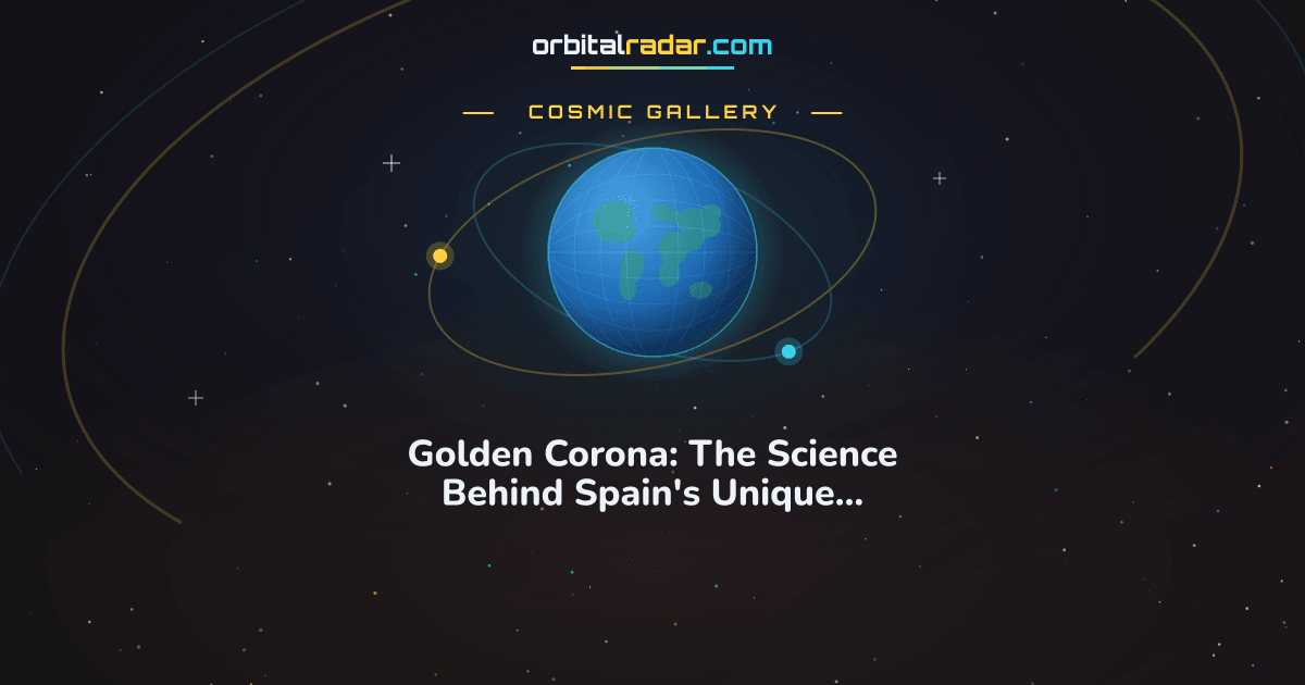 Cosmic Gallery card: Golden Corona: The Science Behind Spain's Unique Eclipse