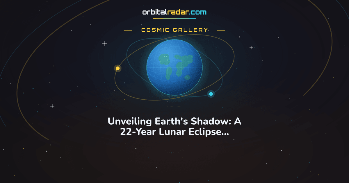 Cosmic Gallery card: Unveiling Earth's Shadow: A 22-Year Lunar Eclipse Journey