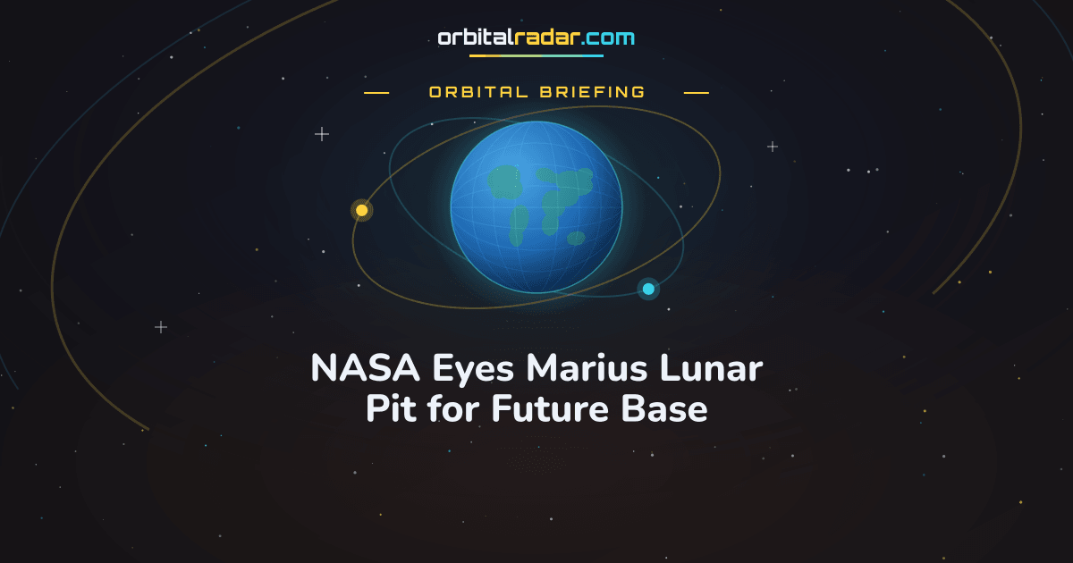 Nasa Library NASA Eyes Marius Lunar Pit for Future Base | Orbital Radar