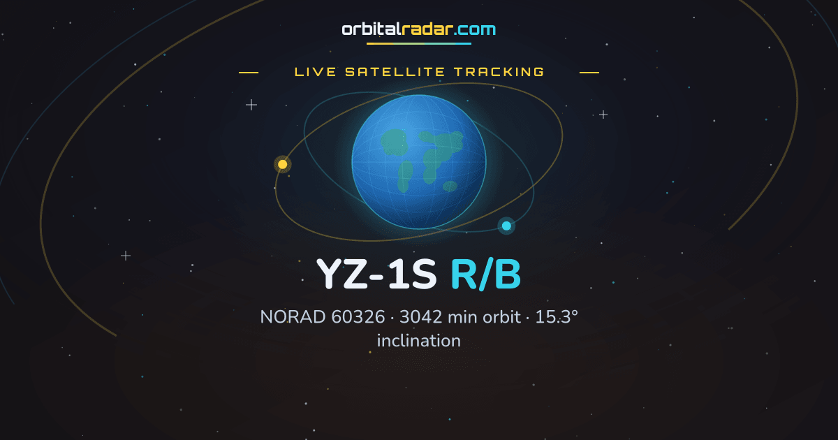 Earth Rotation Parameters YZ-1S R/B — Rocket Body 60326 | Orbit & Tracking | Orbital Radar