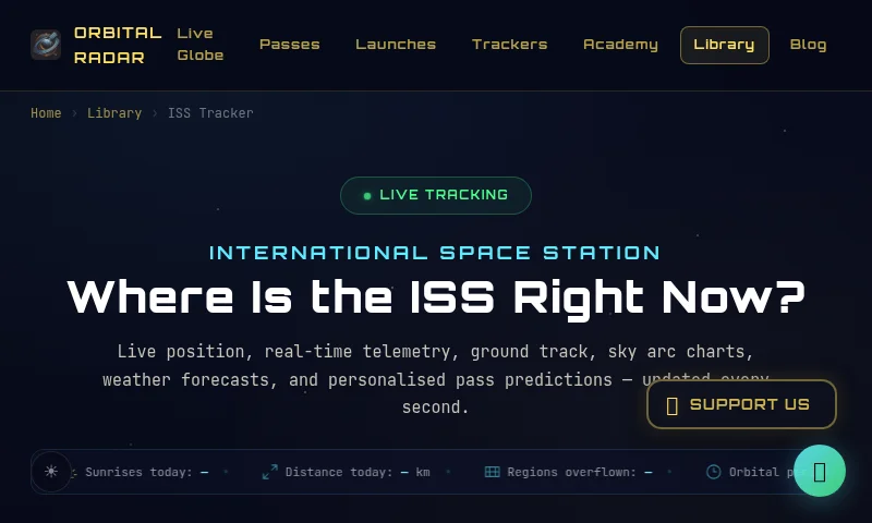 ISS Tracker preview