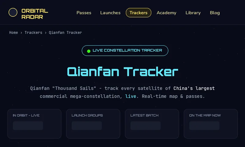 Qianfan Tracker preview